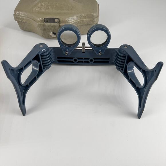 Vintage Abrams CB-1 2-4 Stereoscope with Case & Manual USA Made - Picture 6 of 9